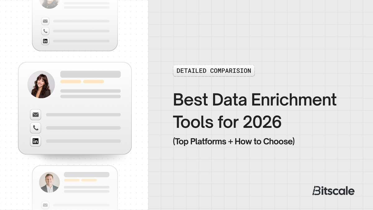 Best Data Enrichment Tools for 2026 (Top Platforms + How to Choose)