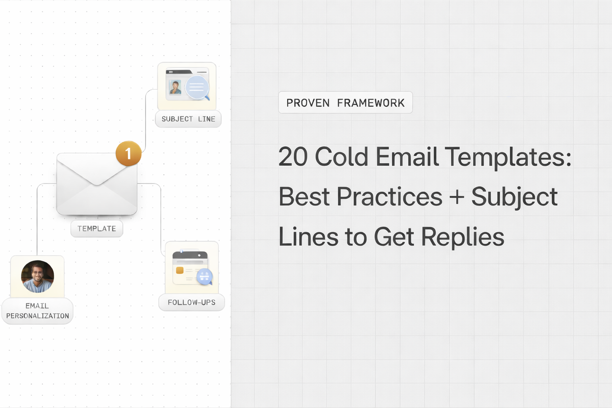 20 Cold Email Templates: Best Practices + Subject Lines to Get Replies