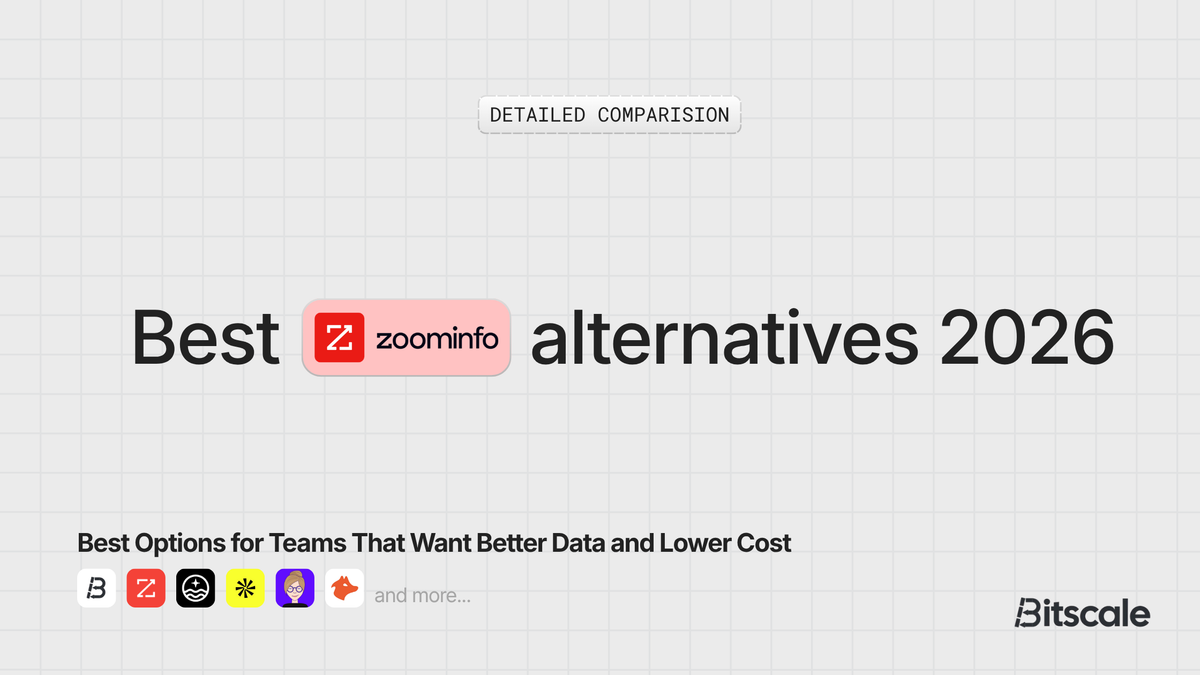 ZoomInfo Alternative: Best Options for Teams That Want Better Data and Lower Cost