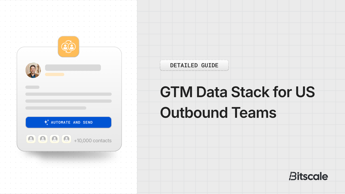 GTM Data Stack for US Outbound Teams