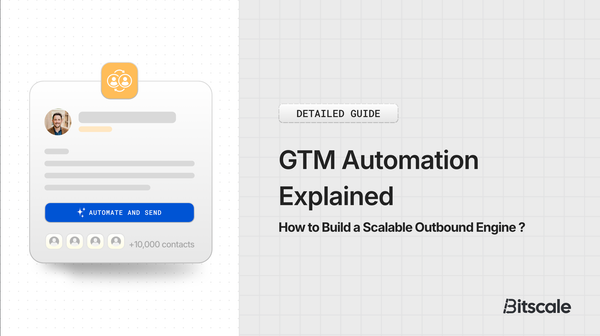 GTM Automation Explained: How to Build a Scalable Outbound Engine