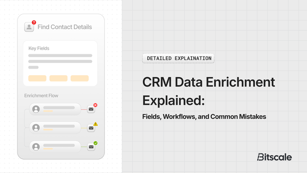 CRM Data Enrichment Explained: Fields, Workflows, and Common Mistakes