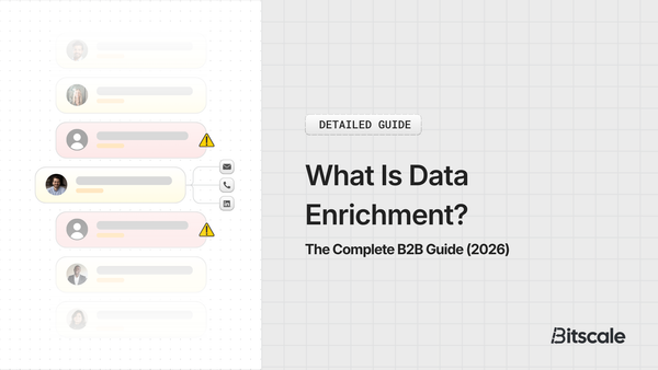What Is Data Enrichment? The Complete B2B Guide (2026)