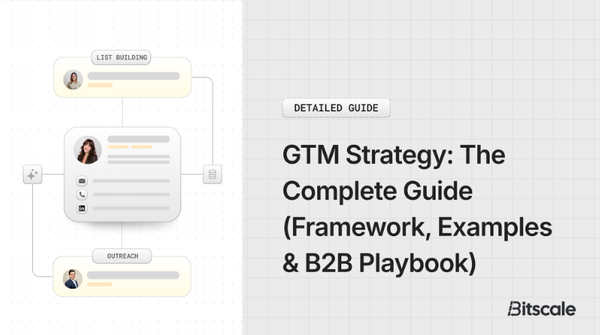 GTM Strategy: The Complete Guide (Framework, Examples & B2B Playbook)